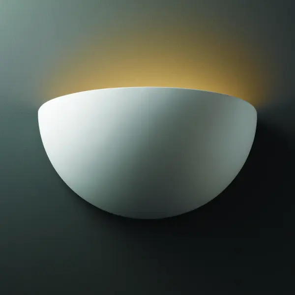 Collection: Ambiance Finish: Bisque Notes: This item is available in up to 30 hand-painted finishes, as well as unfinished ceramic bisque (BIS) which is paintable Width: 20.00" Height: 10.00" Extension from Wall: 8.00" Top to Outlet: 5.00" Number of Bulbs: 2 Maximum Wattage: 100.00 W Bulb Type: A19 Bulb Base: E26-Medium Country of Origin: USA Safety Listing: Damp