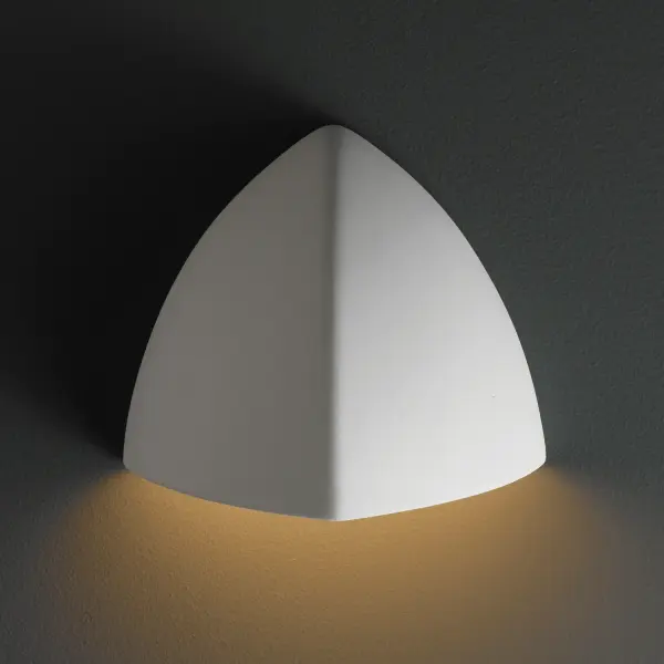 Collection: Ambiance Finish: Bisque Notes: This item is available in up to 30 hand-painted finishes, as well as unfinished ceramic bisque (BIS) which is paintable Width: 7.00" Height: 5.75" Extension from Wall: 4.50" Top to Outlet: 3.75" Number of Bulbs: 1 Maximum Wattage: 60.00 W Bulb Type: G16-1/2 Country of Origin: USA Safety Listing: Wet