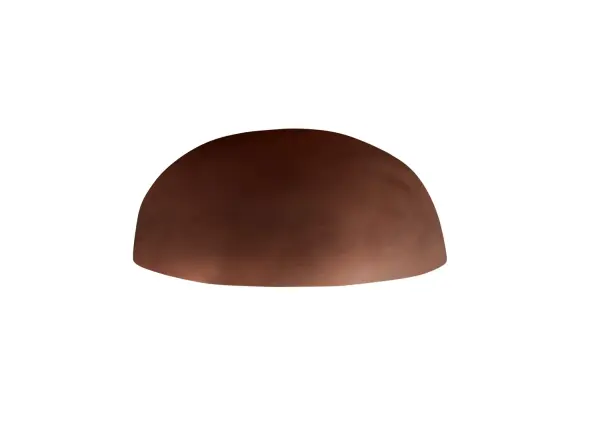Collection: Ambiance Finish: Antique Copper Notes: This item is available in up to 30 hand-painted finishes, as well as unfinished ceramic bisque (BIS) which is paintable Width: 11.75" Height: 5.00" Extension from Wall: 5.25" Top to Outlet: 2.75" Number of Bulbs: 1 Maximum Wattage: 150.00 W Bulb Type: A-21 Bulb Base: Medium Country of Origin: USA Safety Listing: Wet