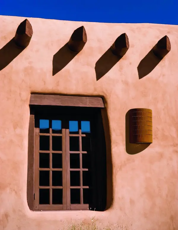 Ceramic Large Cactus Cylinder Wall Sconce - Open Top & Bottom (Outdoor)