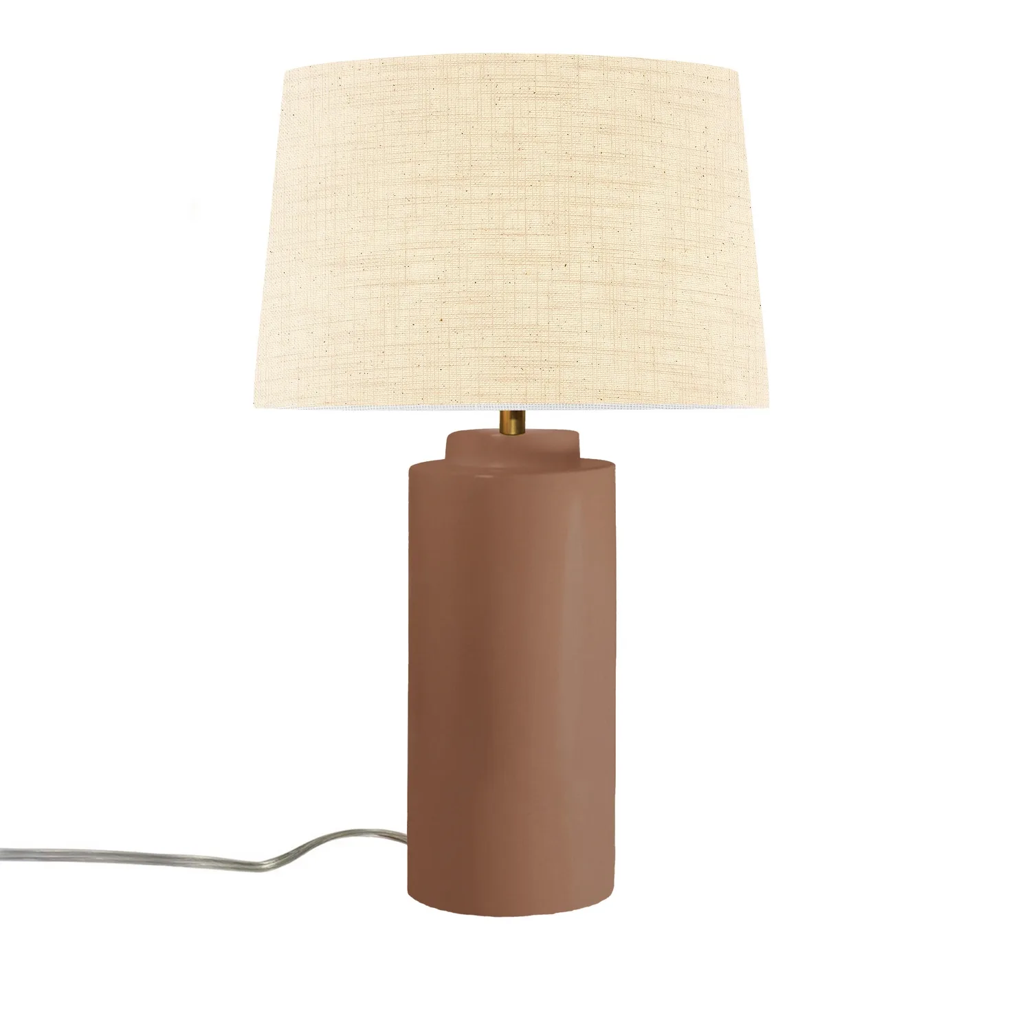 Portable One Light Portable in Brushed Brass