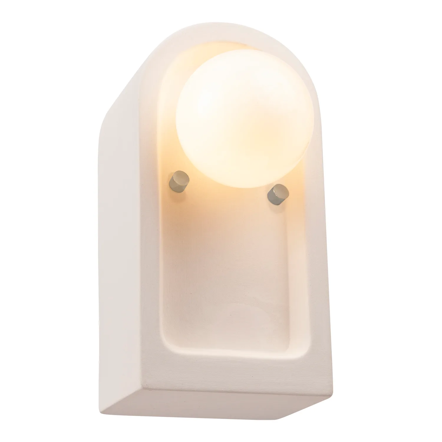 Ambiance Collection One Light Wall Sconce in Bisque