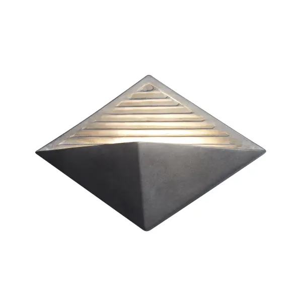 Collection: Ambiance Finish: Antique Silver Width: 12.00" Height: 8.00" Extension from Wall: 4.00" Top to Outlet: 4.75" Maximum Wattage: 8.00 W Bulb Type: LED Light Source: LED Light Output: 800.00 lm Color Temperature: 3000 K CRI: 90 Country of Origin: USA Safety Listing: Damp Safety Rating: UL ADA LED