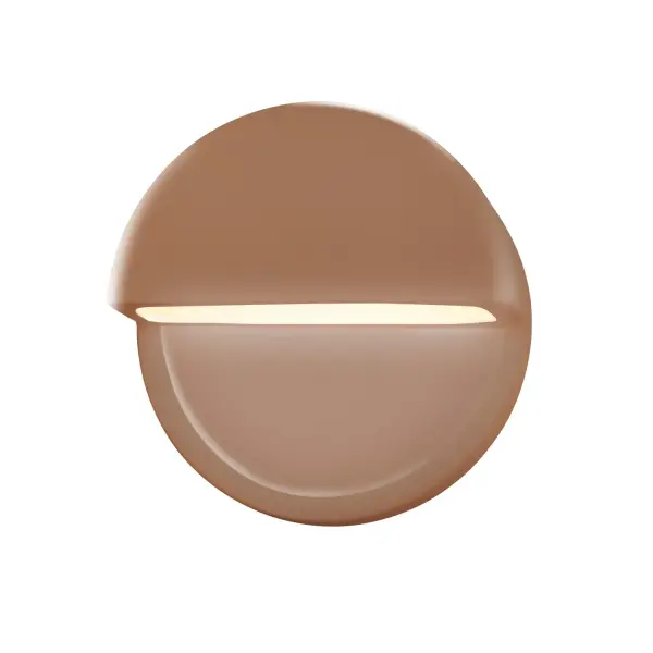 Collection: Ambiance Finish: Adobe Width: 8.00" Extension from Wall: 3.25" Maximum Wattage: 12.00 W Light Source: LED Light Output: 1000.00 lm Country of Origin: USA Safety Rating: Damp ADA LED