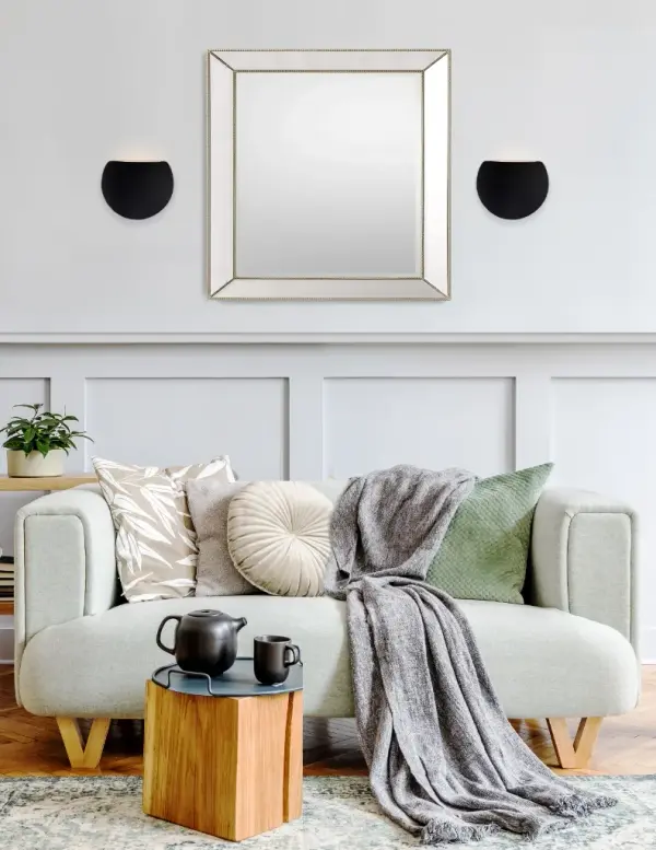 Ceramic Globe ADA Wall Sconce (Outdoor)