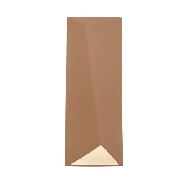 Collection: Ambiance Finish: Adobe Width: 6.25" Height: 16.25" Extension from Wall: 4.00" Maximum Wattage: 12.00 W Light Source: LED Light Output: 1000.00 lm Country of Origin: USA Safety Rating: Damp ADA LED
