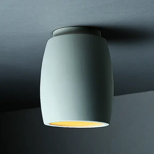 Collection: Radiance Finish: Bisque Notes: This item is available in up to 30 hand-painted finishes, as well as unfinished ceramic bisque (BIS) which is paintable Width: 6.75" Height: 9.00" Number of Bulbs: 1 Maximum Wattage: 75.00 W Country of Origin: USA Safety Listing: Damp