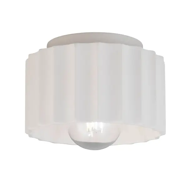 Collection: Radiance Finish: Bisque Width: 8.00" Height: 5.00" Number of Bulbs: 1 Maximum Wattage: 75.00 W Bulb Type: G25 Country of Origin: USA Safety Rating: Wet Dark Sky