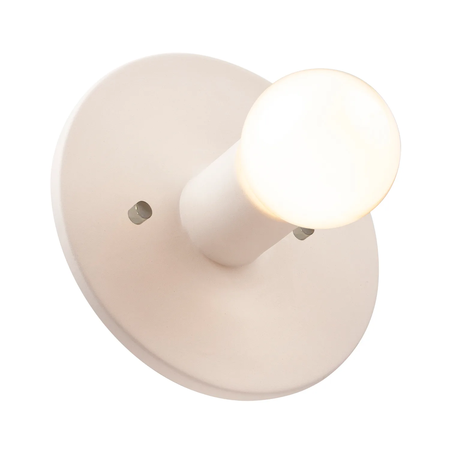 Ambiance Collection One Light Wall Sconce in Bisque