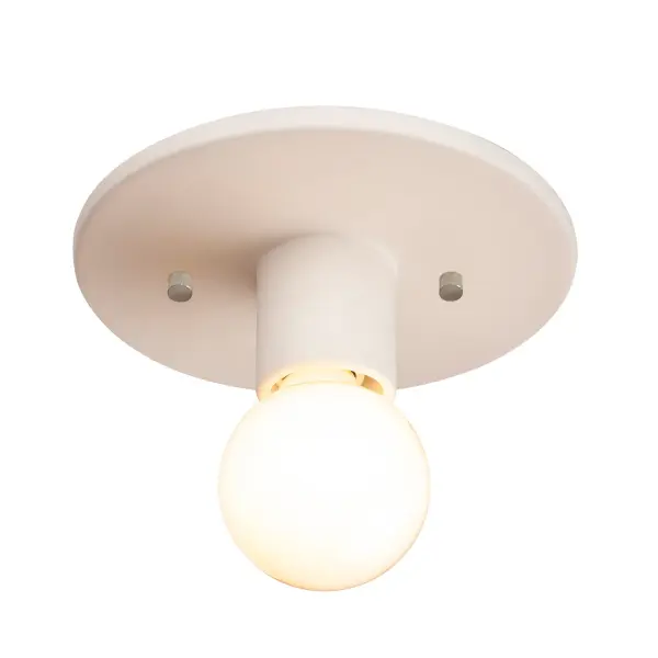 Collection: Radiance Collection Finish: Bisque Width: 8.00" Height: 6.75" Number of Bulbs: 1 Maximum Wattage: 100.00 W Bulb Type: E26 Bulb Base: E26 Country of Origin: USA Safety Rating: Damp