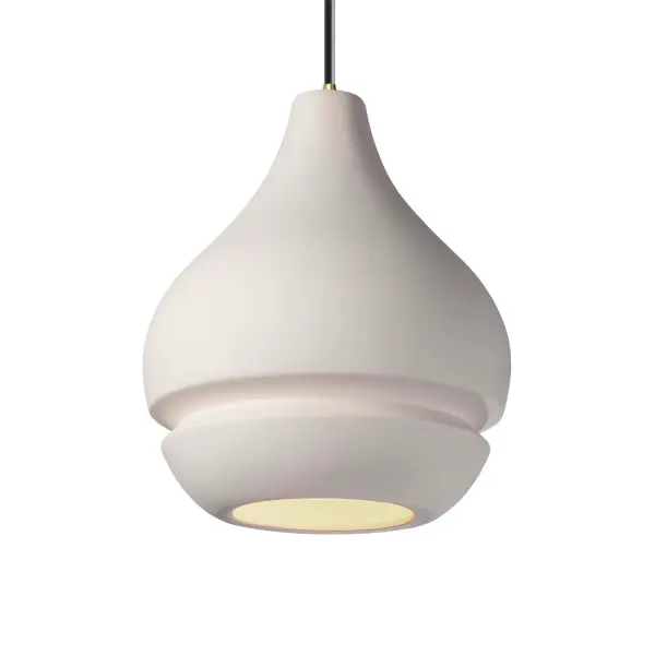 Collection: Radiance Finish: Bisque Width: 8.00" Height: 10.50" Canopy: .75" H x 5" Dia. Number of Bulbs: 1 Maximum Wattage: 40.00 W Bulb Type: A19 Country of Origin: USA Safety Rating: Damp