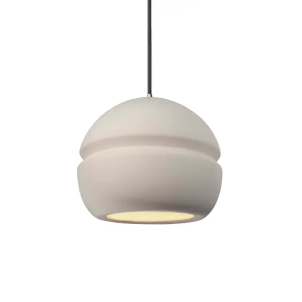 Collection: Radiance Finish: Bisque Width: 8.00" Height: 8.00" Canopy: .75" H x 5" Dia. Number of Bulbs: 1 Maximum Wattage: 40.00 W Bulb Type: A19 Country of Origin: USA Safety Rating: Damp