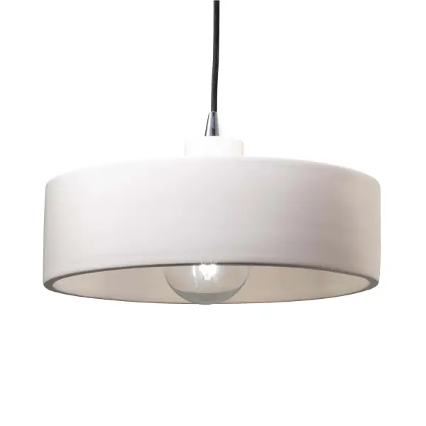Collection: Radiance Finish: Bisque Width: 12.00" Height: 5.50" Canopy: .75" H x 5" Dia. Number of Bulbs: 1 Maximum Wattage: 40.00 W Bulb Type: G25 Country of Origin: USA Safety Rating: Damp