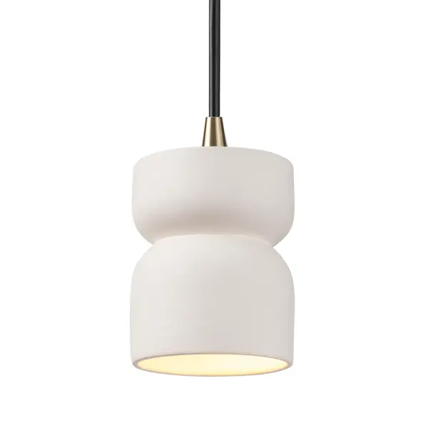 Collection: Radiance Finish: Bisque Width: 3.50" Height: 5.00" Wire: 8` Canopy: .75" H x 5" Dia. Number of Bulbs: 1 Maximum Wattage: 40.00 W Bulb Type: R14 Country of Origin: USA Safety Rating: Damp