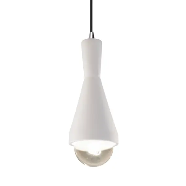 Collection: Radiance Finish: Bisque Width: 4.75" Height: 10.50" Canopy: .75" H x 5" Dia. Number of Bulbs: 1 Maximum Wattage: 40.00 W Bulb Type: E26 Bulb Base: E26 Country of Origin: USA Safety Rating: Damp