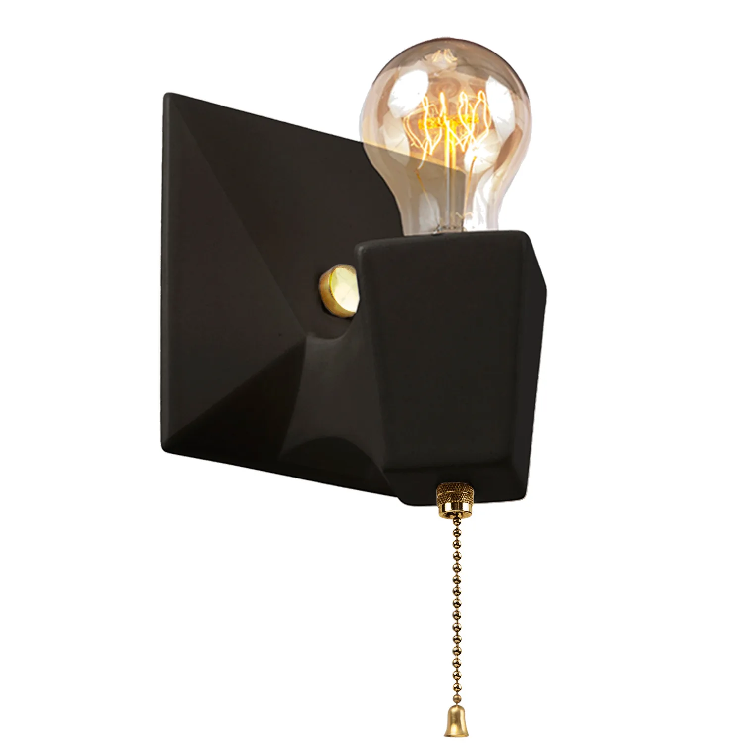 American Classics One Light Wall Sconce in Carbon - Matte Black