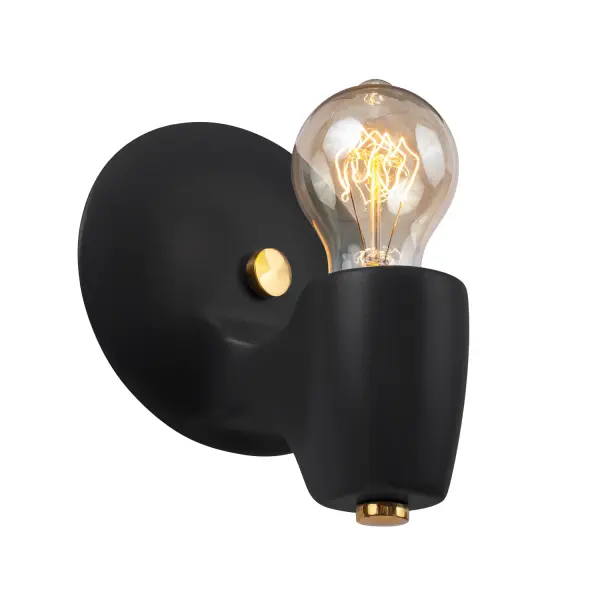 Collection: American Classics Finish: Carbon - Matte Black Width: 6.00" Height: 6.75" Extension from Wall: 4.50" Number of Bulbs: 1 Maximum Wattage: 100.00 W Bulb Type: E26 Bulb Base: E26 Country of Origin: USA Safety Rating: Damp