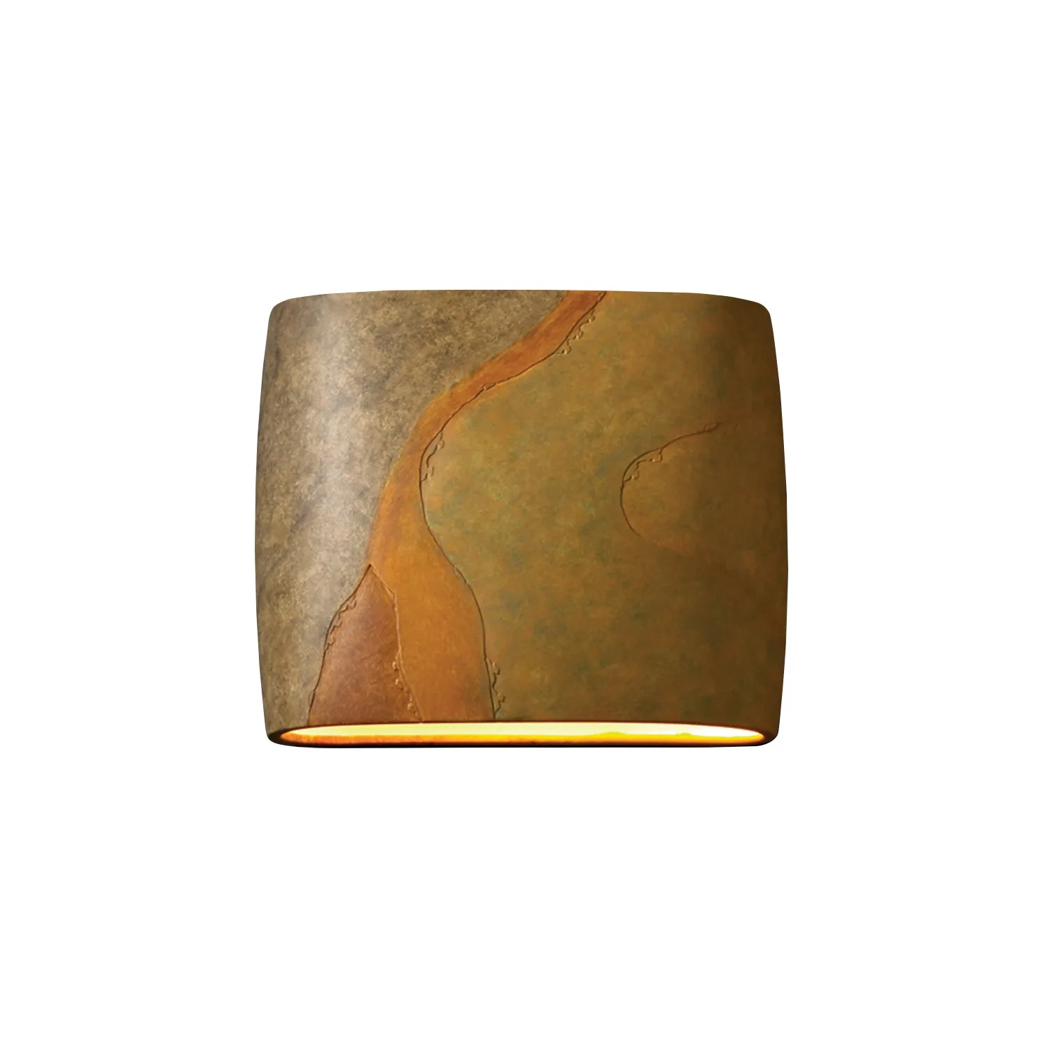 Ambiance LED Wall Sconce in Harvest Yellow Slate