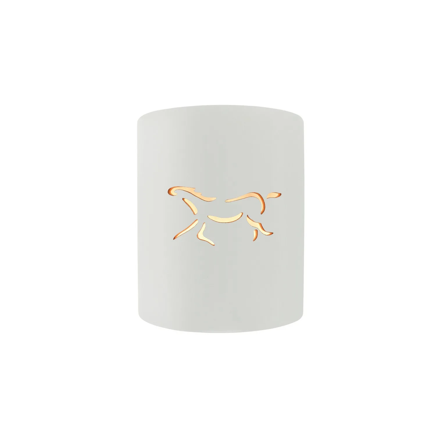 Sun Dagger One Light Outdoor Wall Sconce in Bisque