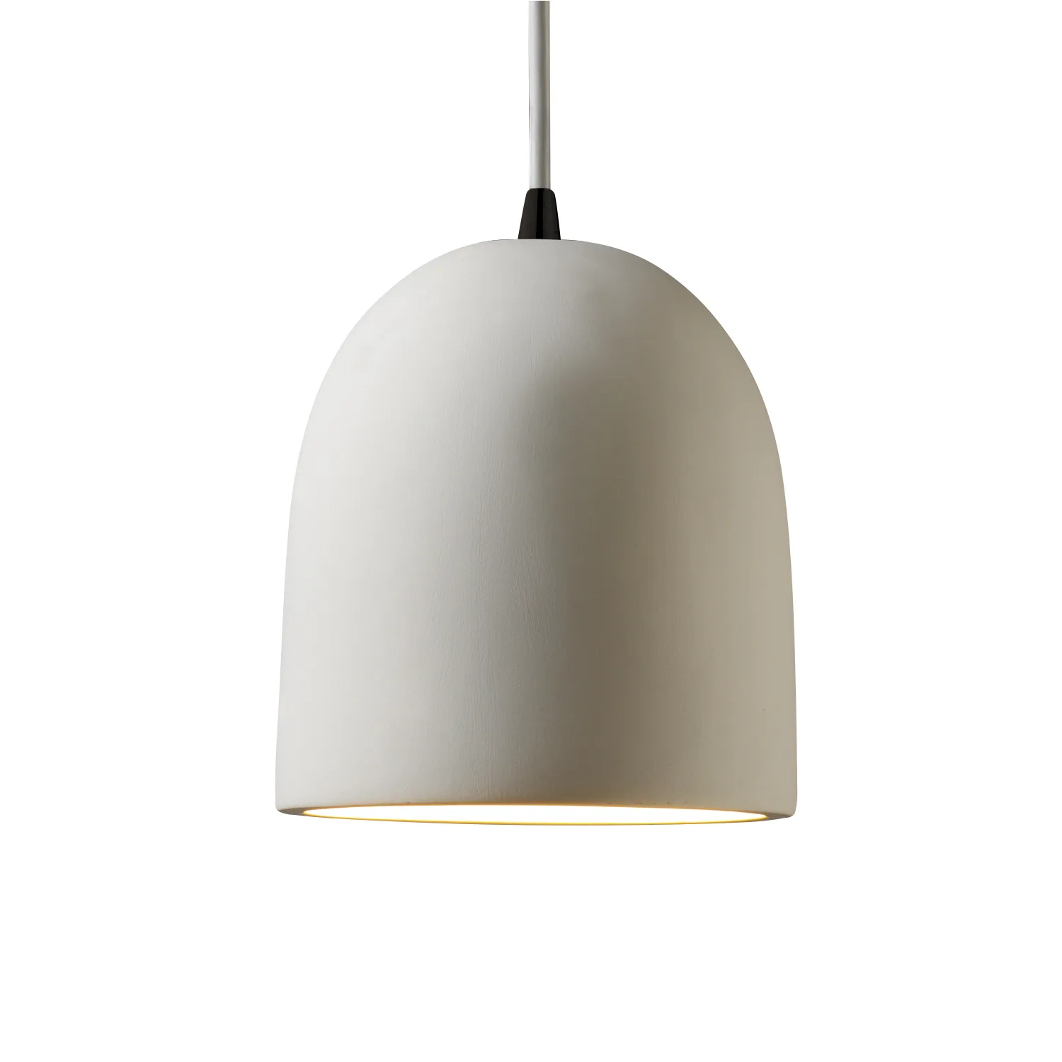 Radiance One Light Pendant in Bisque