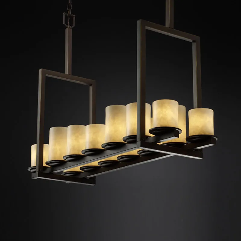 Clouds 14 Light Chandelier in Dark Bronze
