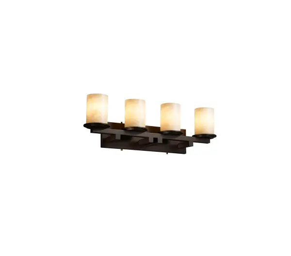 Collection: Clouds Finish: Dark Bronze Glass: Clouds Resin Notes: This fixture can be installed as an uplight or downlight. Also available in Brushed Nickel, Matte Black, Polished Chrome finish. Width: 29.00" Height: 9.00" Extension from Wall: 6.25" Top to Outlet: 6.50" Number of Bulbs: 4 Maximum Wattage: 60.00 W Bulb Type: BA9 Torpedo Bulb Base: Bayonet Light Source: LED Safety Listing: Damp Safety Rating: Damp Energy Efficient