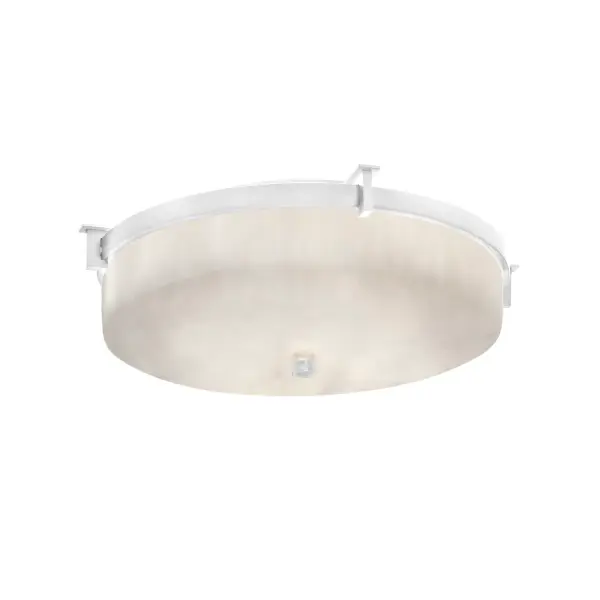 Collection: Clouds Finish: Polished Chrome Glass: Clouds Resin Width: 16.00" Height: 5.00" Number of Bulbs: 2 Maximum Wattage: 60.00 W Bulb Type: A19 Safety Listing: Damp Safety Rating: Damp