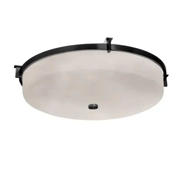 Collection: Clouds Finish: Matte Black Glass: Clouds Resin Width: 20.75" Height: 5.00" Number of Bulbs: 3 Maximum Wattage: 40.00 W Bulb Type: A19 Safety Listing: Damp Safety Rating: Damp