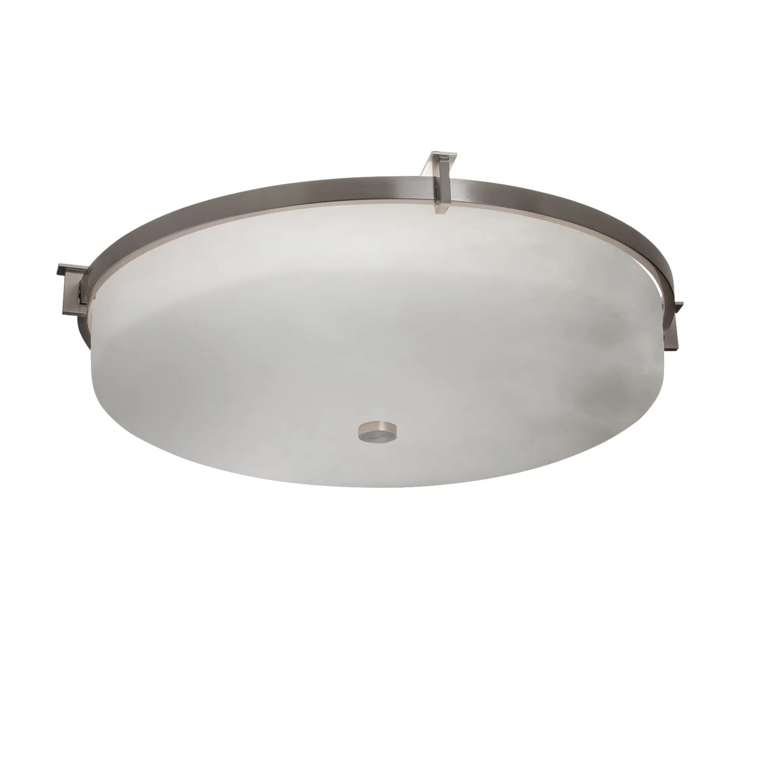 Clouds LED Flush-Mount in Brushed Nickel