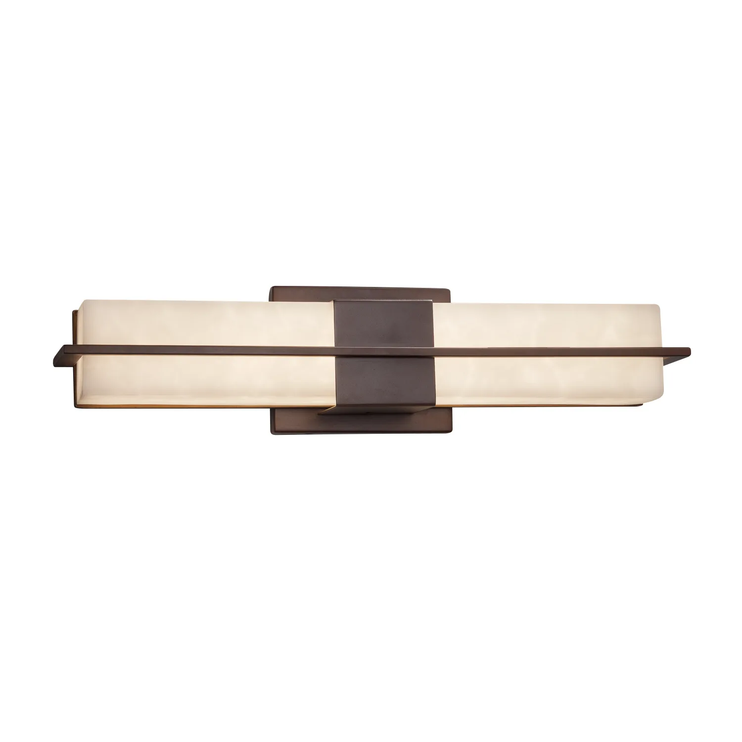Clouds LED Linear Bath Bar in Dark Bronze