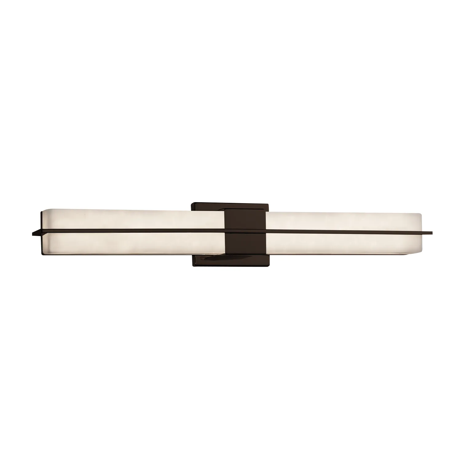 Clouds LED Linear Bath Bar in Dark Bronze