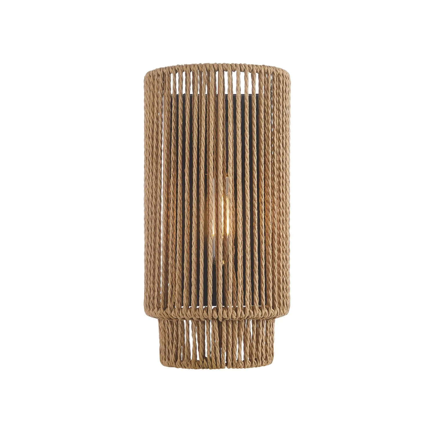 Eco One Light Wall Sconce in Matte Black