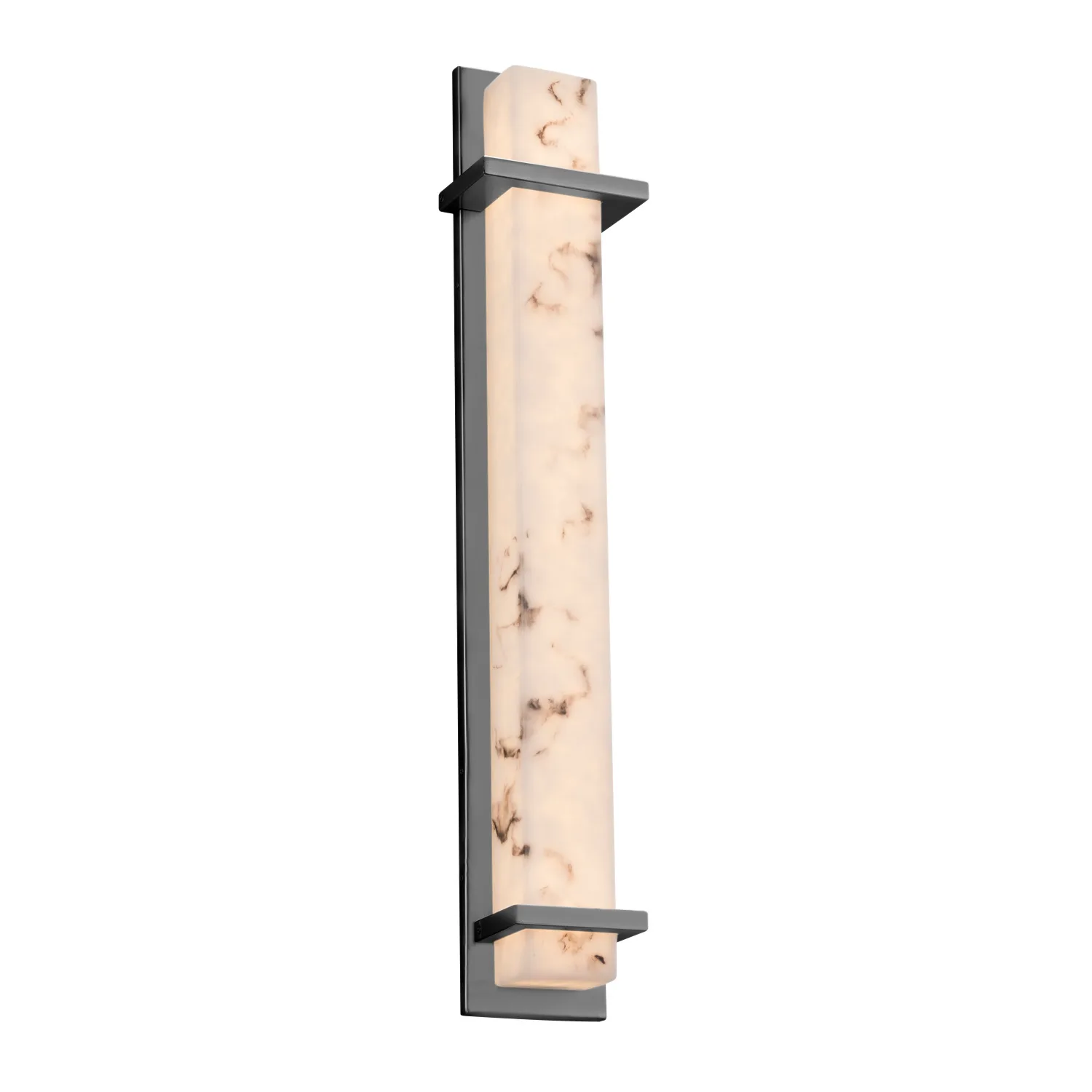 LumenAria LED Outdoor Wall Sconce in Matte Black