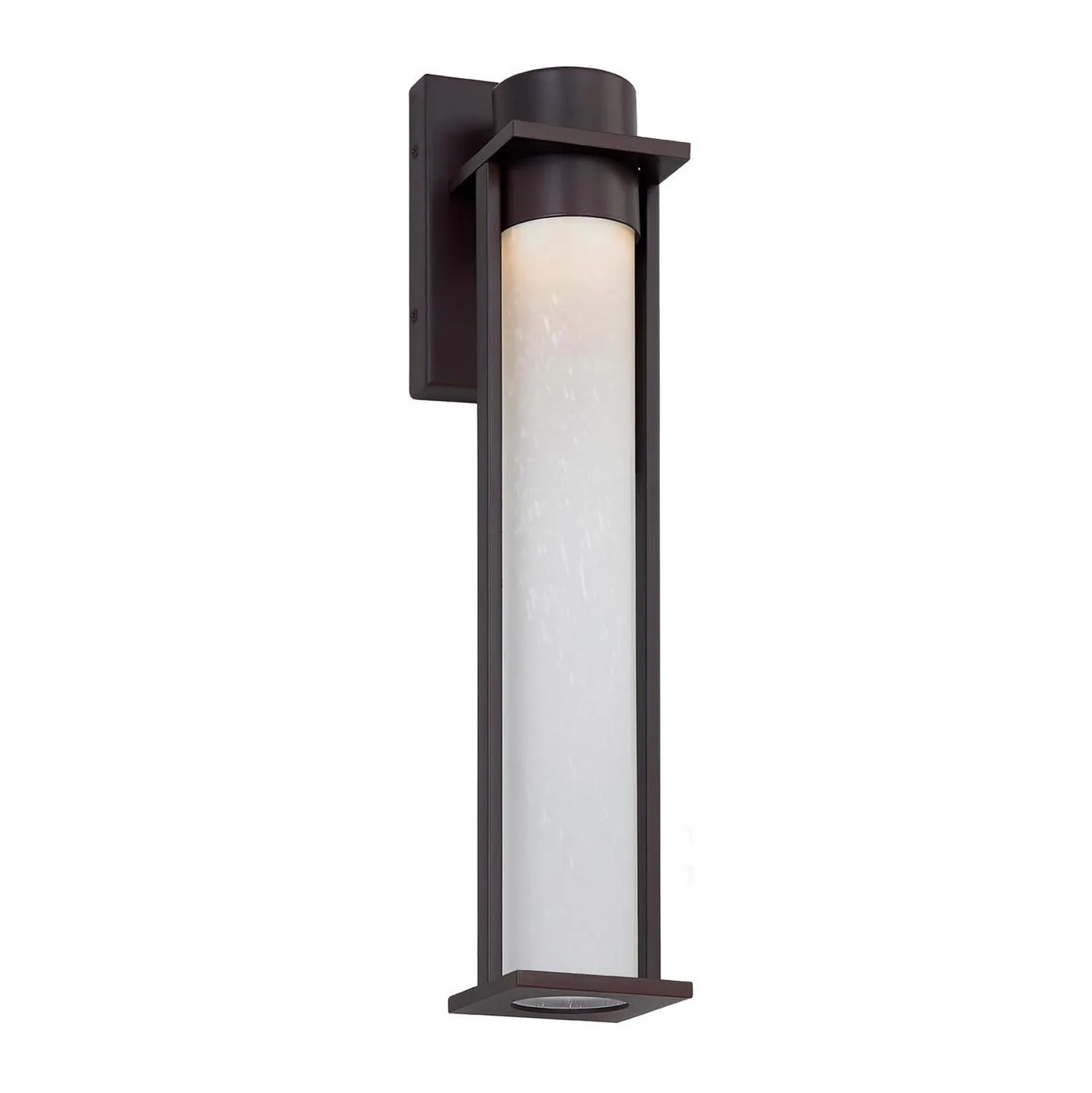 Fusion LED Outdoor Wall Sconce in Matte Black