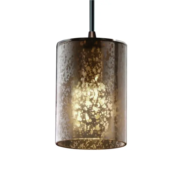 Collection: Fusion Finish: Dark Bronze Glass: Artisan Glass Width: 4.00" Height: 5.50" Wire: 8` Canopy: .75" H x 5.25" Dia. Number of Bulbs: 1 Maximum Wattage: 40.00 W Bulb Type: G16 1/2 Safety Listing: Damp Safety Rating: Damp
