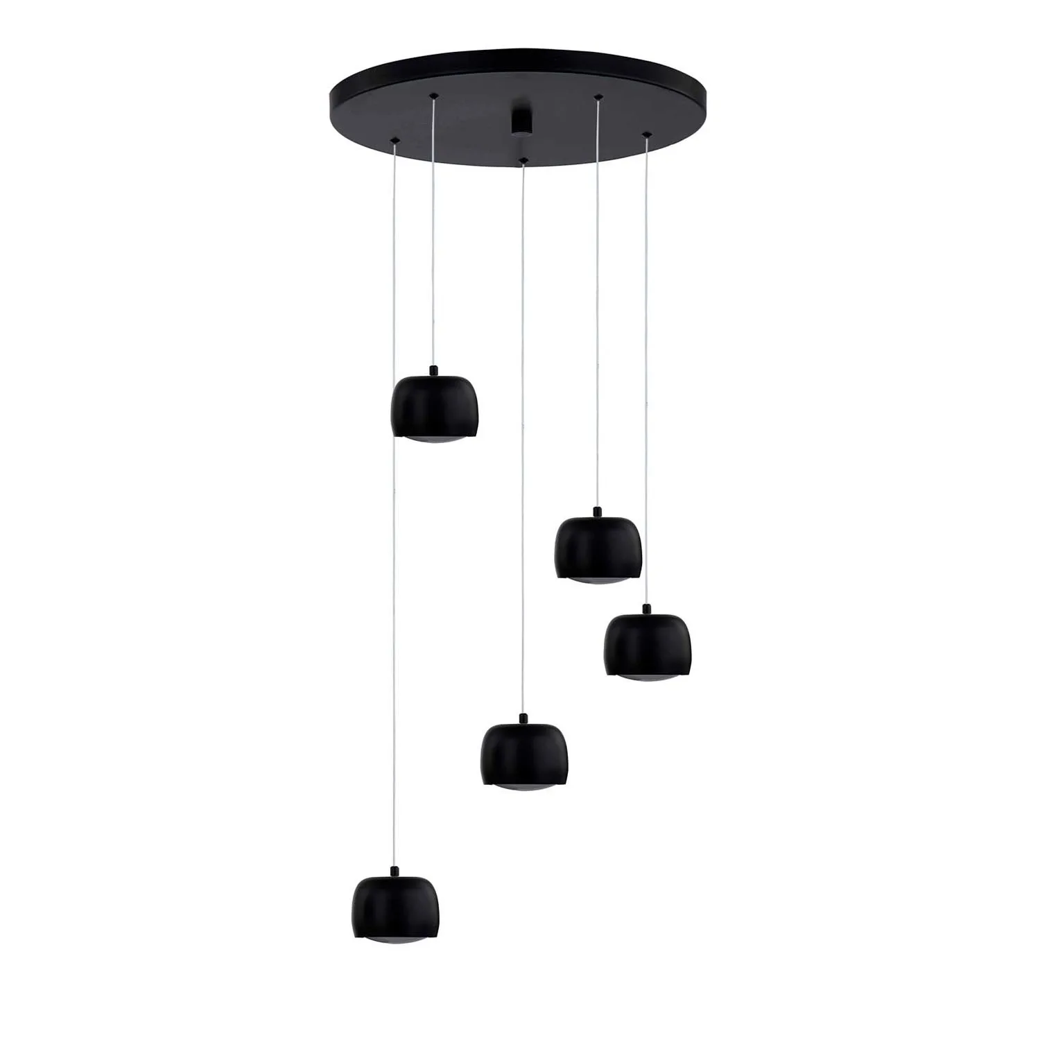 Frascati LED Pendant in Matte Black