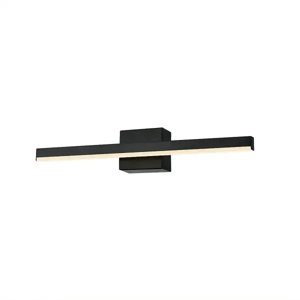 Collection: Lineari Finish: Matte Black Width: 16.00" Height: 4.25" Extension from Wall: 2.00" Canopy: 4.5" Sq. Maximum Wattage: 10.00 W Light Source: LED Light Output: 880.00 lm Delivered Lumens: 435.00 lm Voltage: 120.00 V Safety Listing: UL/ETL Safety Rating: Damp ADA LED