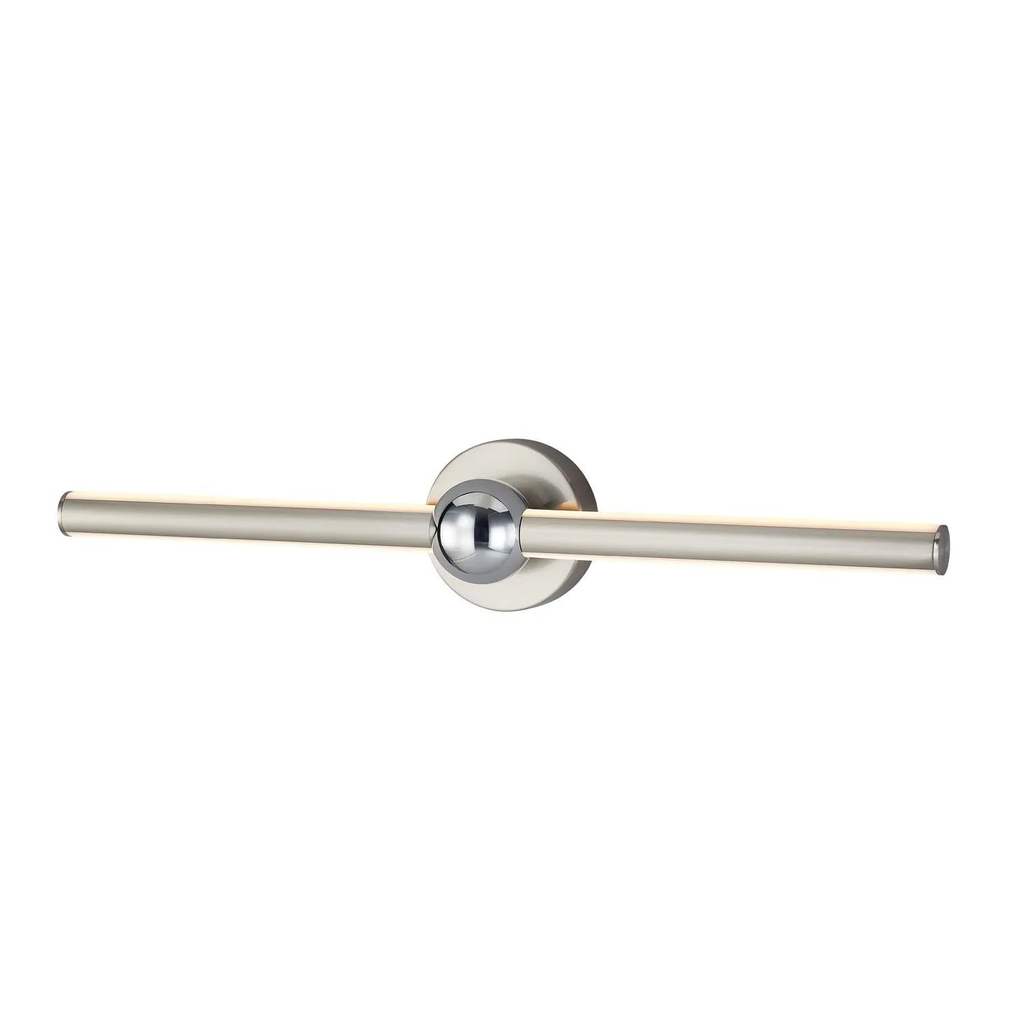 Arzy LED Linear Wall/Bath in Brushed Nickel w/ Chrome