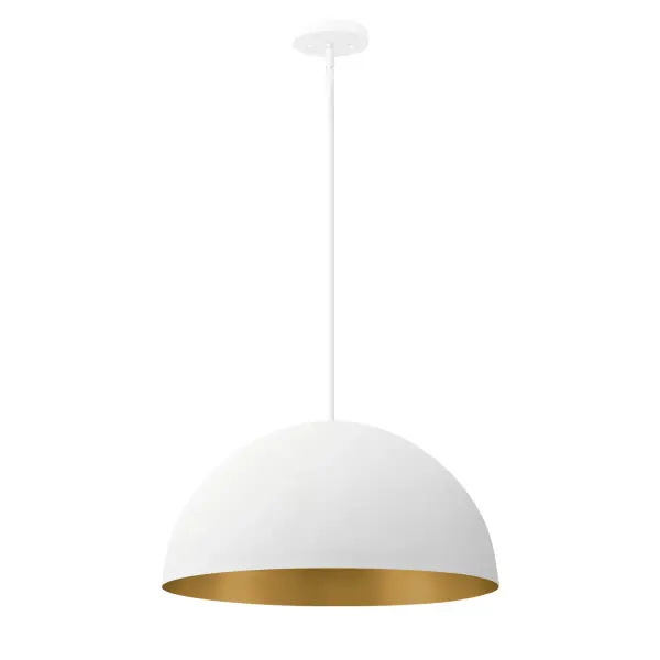 Finish: Matte White w/ Champagne Gold Width: 17.75" Height: 9.50" Canopy: 5" Dia. x 0.75" H Number of Bulbs: 3 Maximum Wattage: 60.00 W Bulb Base: E26 Voltage: 120.00 V Safety Listing: UL/ETL Safety Rating: Damp