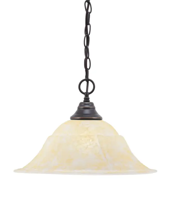 This 16" chain hung pendant combines a bold Dark Granite finish with elegant Frosted Crystal glass, creating striking visual contrast. Perfect for modern and transitional spaces, it offers exceptional versatility with adjustable height and sloped ceiling compatibility.
