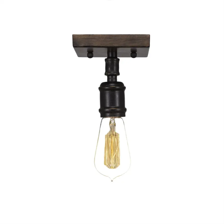 Portland Semi-Flush Ceiling Light - Image 1
