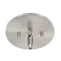 Edge Stem Hung Mini Pendant with Clear Bubble Glass - Image 3