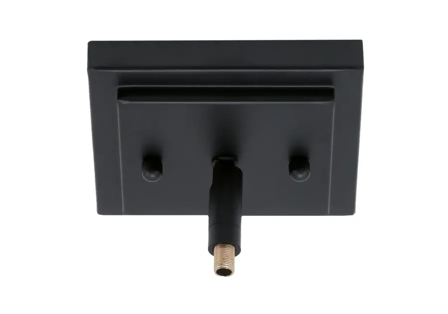 Franklin 4 Light Chandelier in Matte Black with Clear Bubble Glass - Image 3