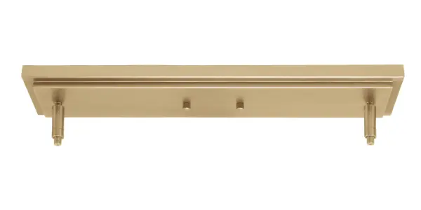 Franklin 6-Light Island Light in New Age Brass with White Marble Glass - Image 2