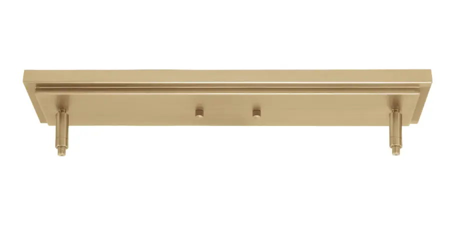Franklin 6-Light Island Light in New Age Brass with White Marble Glass - Image 2