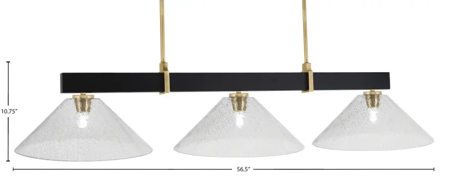 Wellington 3-Light Island Pendant - Image 2