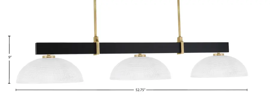 Wellington 3-Light Island Pendant - Image 2