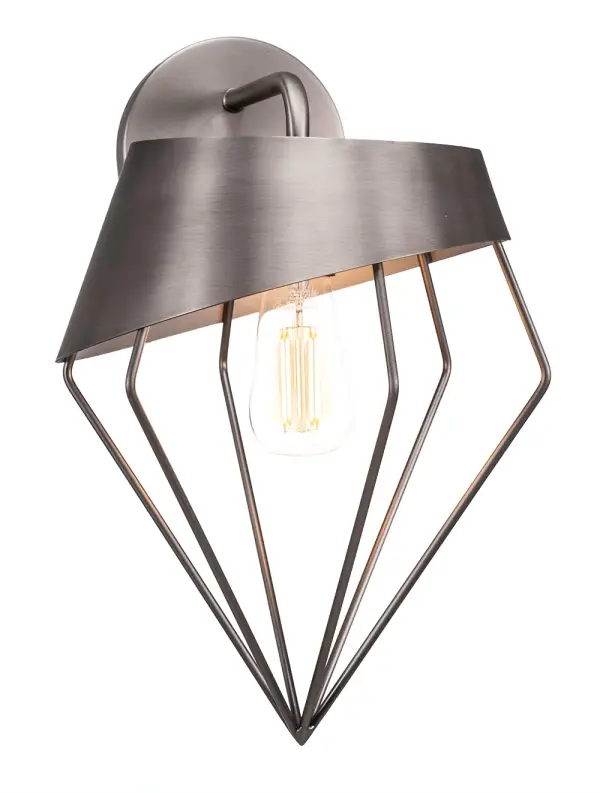 Neo Wall Sconce with Clear Antique LED Bulb