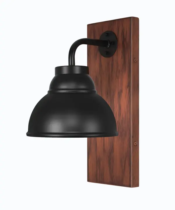 Oxbridge Wall Sconce with Double Bubble Shade - Image 1