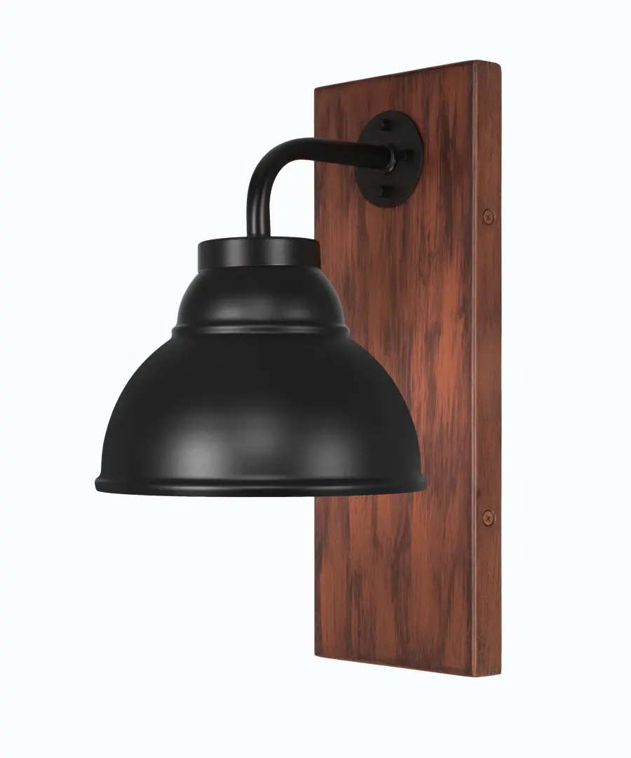 Oxbridge Wall Sconce with Double Bubble Shade - Image 1